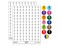 Running Woman Fitness Exercise Marathon Workout Jogging Track and Field 200+ 0.50" Round Stickers